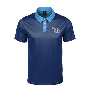 Tennessee Titans NFL Mens Workday Warrior Polyester Polo