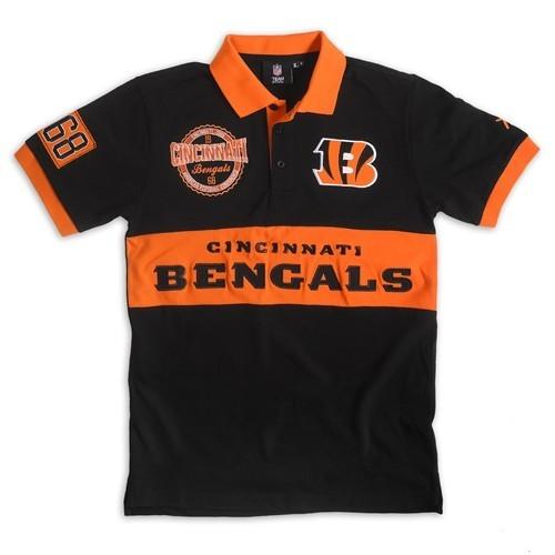 Cincinnati Bengals Wordmark Rugby Polo