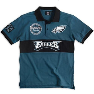 Philadelphia Eagles Wordmark Rugby Polo