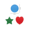 Fun Shapes 3 Pack Generic Push-Itz Fidget