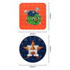 Houston Astros MLB 2 Pack Ball & Square Push-Itz Fidget
