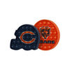 NFL 2 Pack Helmet & Circle Push-Itz Fidgets - Select Your Team!