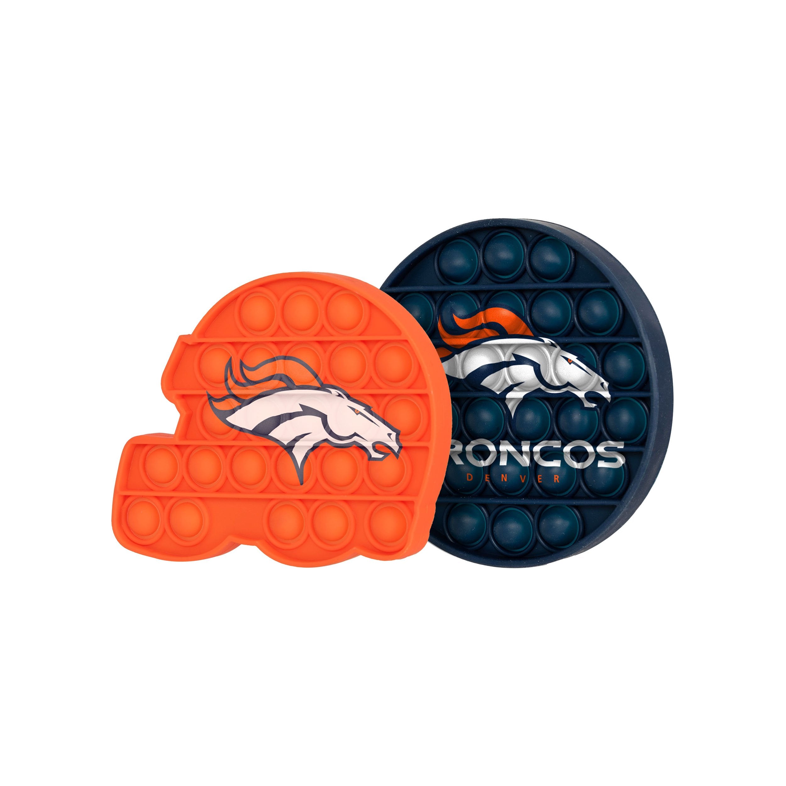 Officially Licensed NFL Plastic Snack Helmet - Broncos