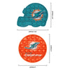 Miami Dolphins NFL 2 Pack Helmet & Circle Push-Itz Fidget