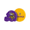 Minnesota Vikings NFL 2 Pack Helmet & Circle Push-Itz Fidget