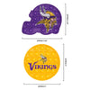 Minnesota Vikings NFL 2 Pack Helmet & Circle Push-Itz Fidget