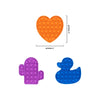 Wildlife Fun 3 Pack Generic Push-Itz Fidget