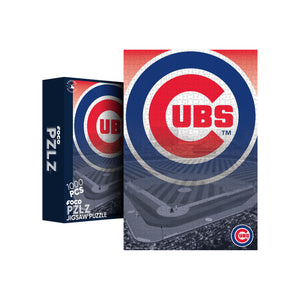 Chicago Cubs MLB 1000 Piece Jigsaw Puzzle PZLZ Stadium - Wrigley Field
