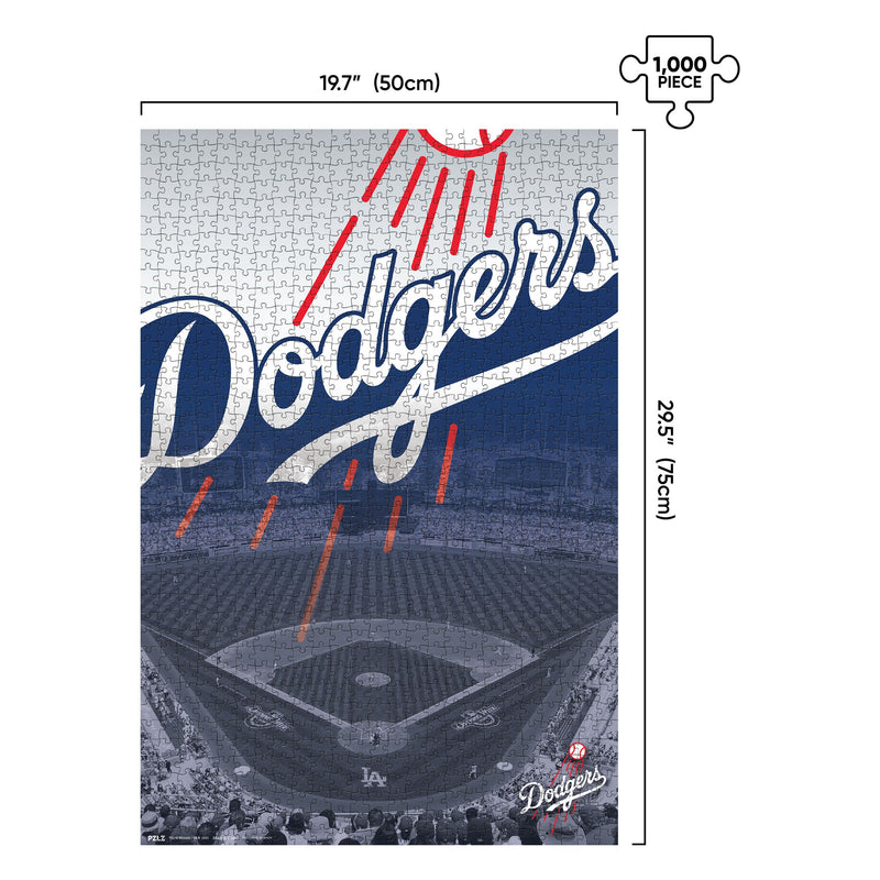  MasterPieces MLB Los Angeles Dodgers Stadium Panoramic Jigsaw  Puzzle, 1000 Pieces : Sports & Outdoors