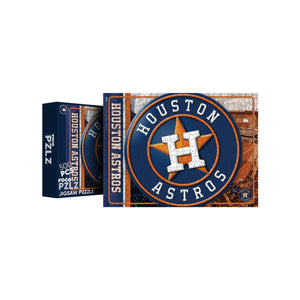 Houston Astros MLB Big Logo 500 Piece Jigsaw Puzzle PZLZ