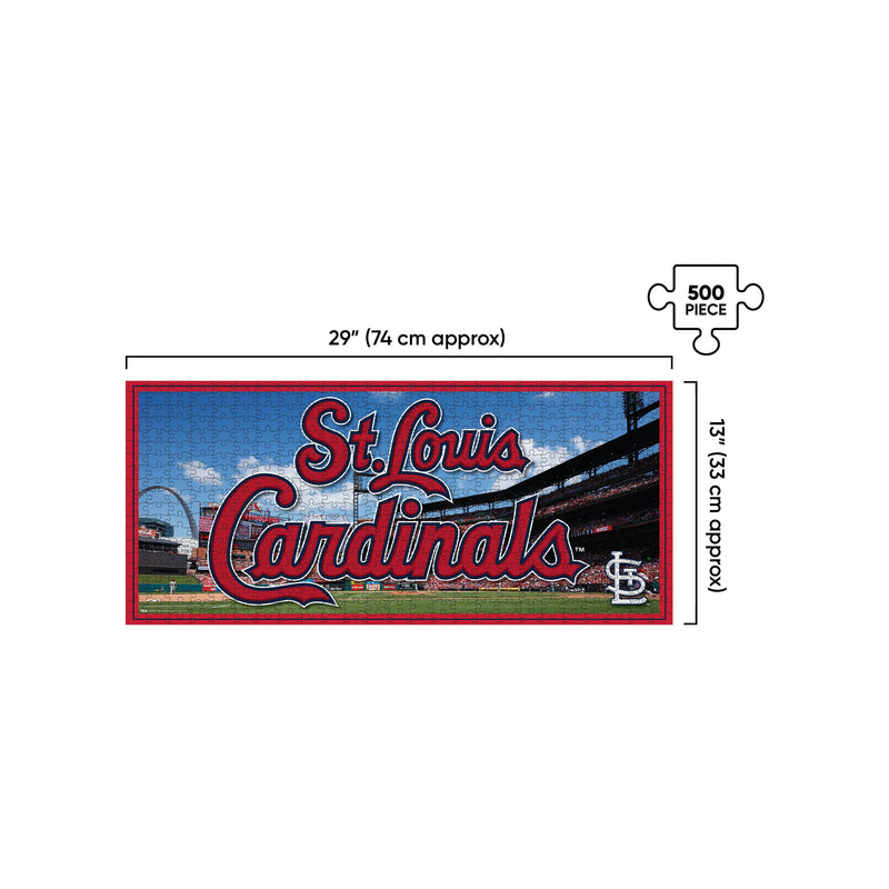 St Louis Cardinals MLB 500 Piece Stadiumscape Jigsaw Puzzle PZLZ - Bus