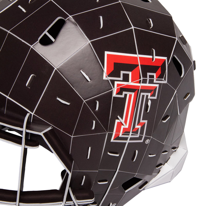 Texas Tech Red Raiders NCAA 3D Model PZLZ Helmet