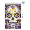 LSU Tigers NCAA Sugar Skull 1000 Piece Jigsaw Puzzle PZLZ