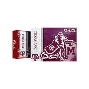 Texas A&M Aggies NCAA 500 Piece Jigsaw Puzzle PZLZ Mascot - Reveille