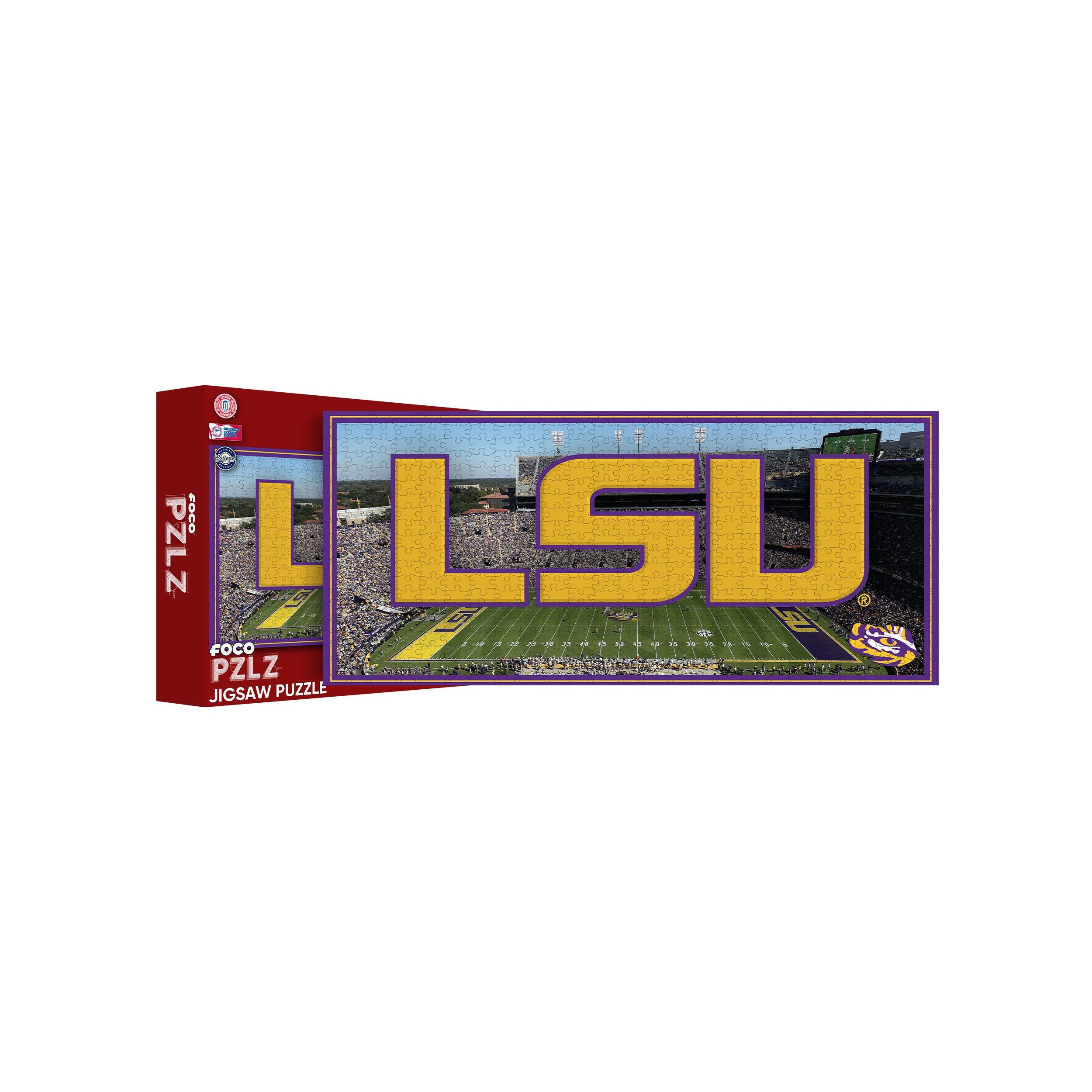 LSU Tigers Sugar Skull 1000 Piece Jigsaw Puzzle PZLZ FOCO