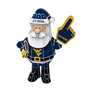 West Virginia Mountaineers NCAA PZLZ Santa