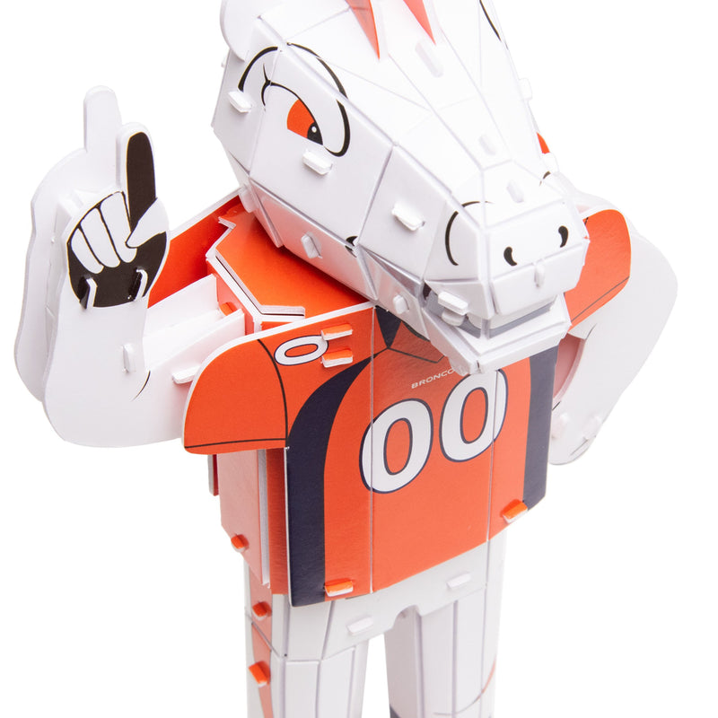 Denver Broncos NFL 3D Model PZLZ Mascot - Miles