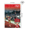 San Francisco 49ers NFL Dwight Clark The Catch 1000 Piece Jigsaw Puzzle PZLZ