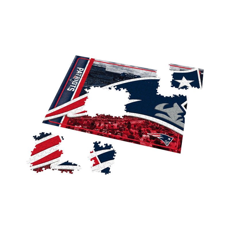 New England Patriots 500 Piece Helmet Shaped Puzzle