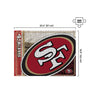 San Francisco 49ers NFL Big Logo 500 Piece Jigsaw Puzzle PZLZ