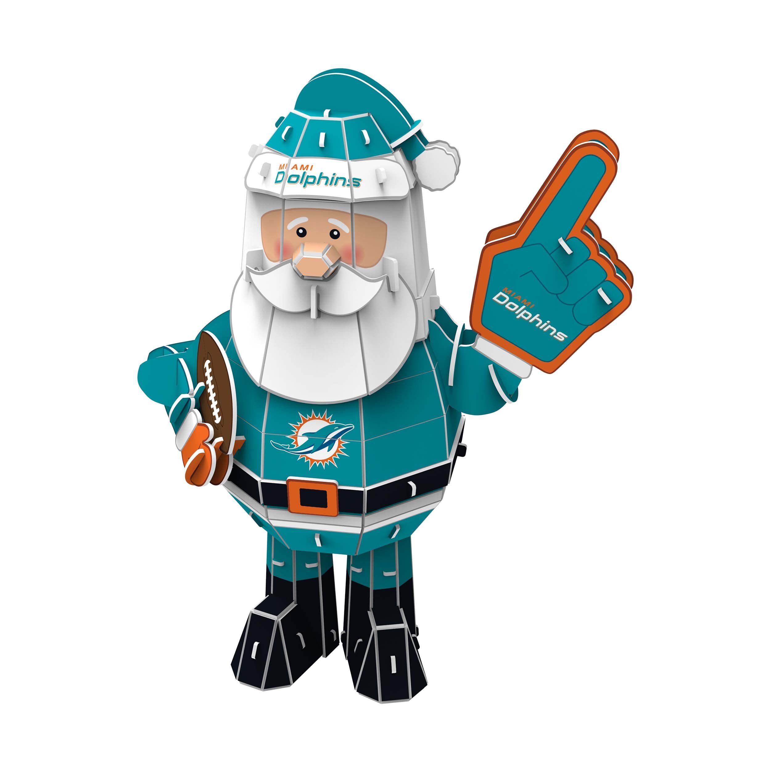 Miami Dolphins NFL PZLZ Santa