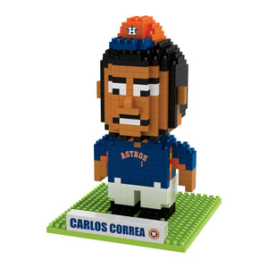 Houston Astros MLB Carlos Correa  BRXLZ Mini Player