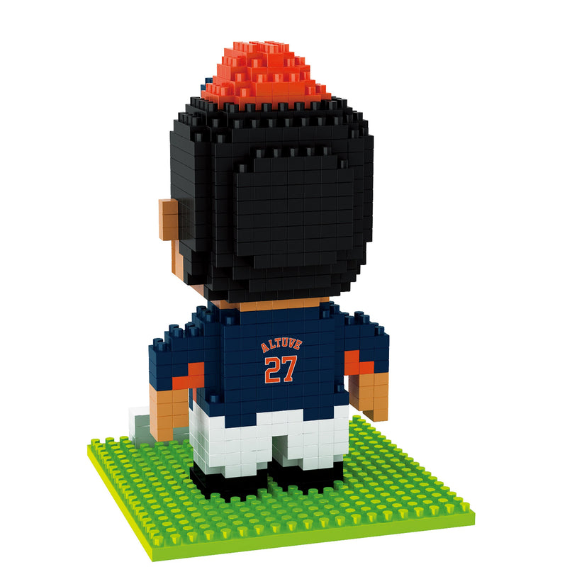 Jose Altuve Houston Astros BRXLZ Mini Player