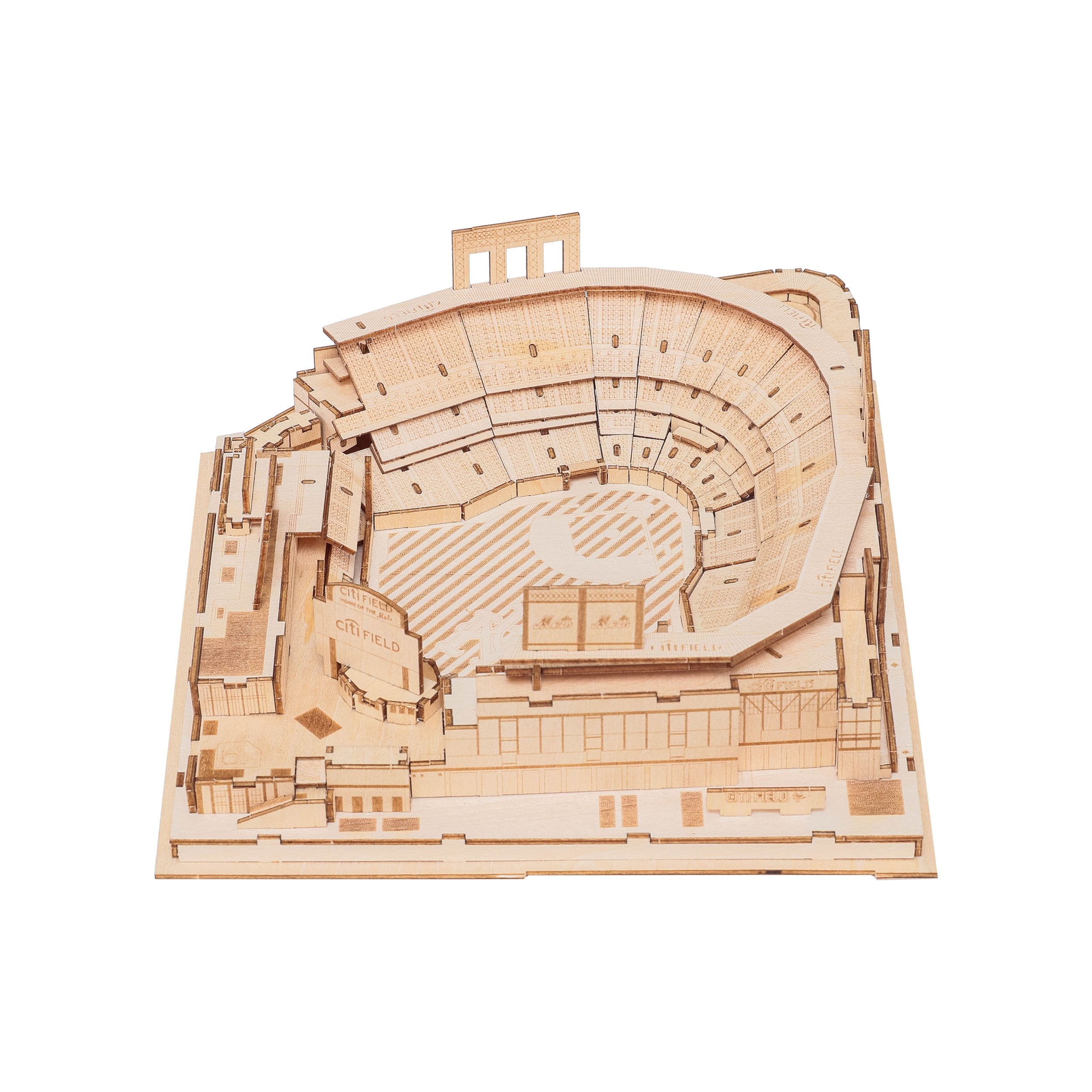 New York Jets Metlife Stadium 3D Wood Stadium Replica — 3D WOOD