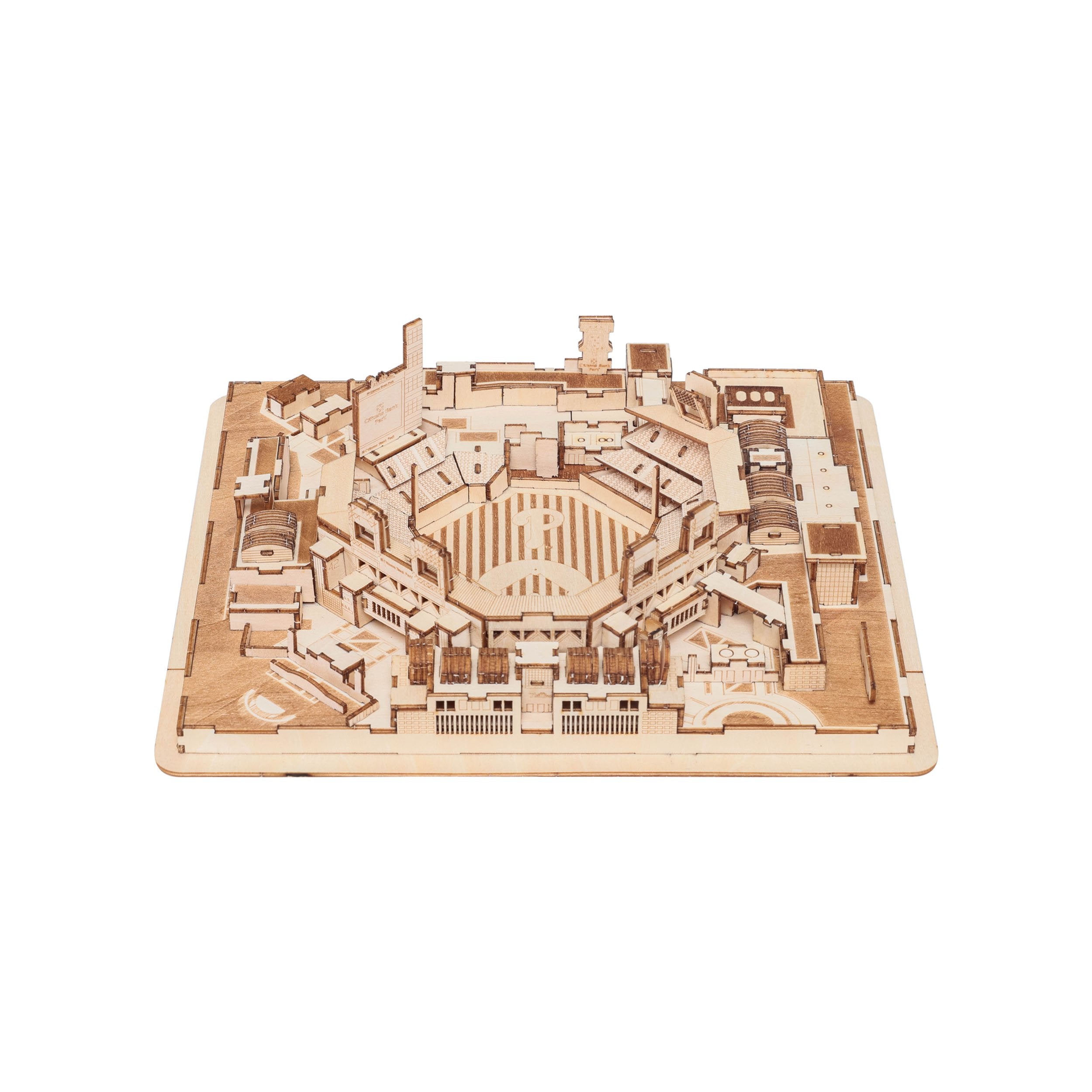 Atlanta Braves MLB 3D Wood Model PZLZ Stadium - Truist Park