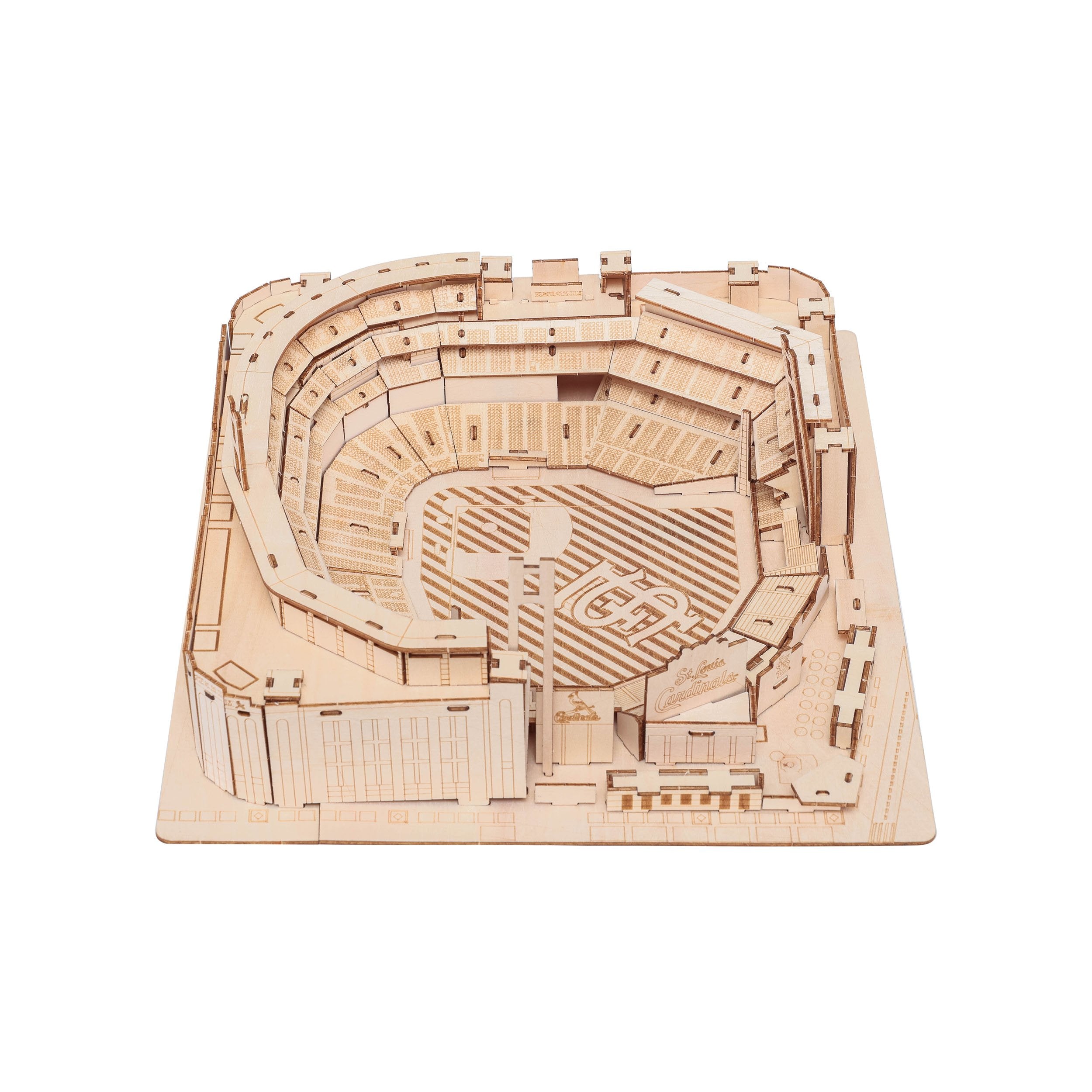 Houston Astros MLB 3D Wood Model PZLZ Stadium - Minute Maid Park