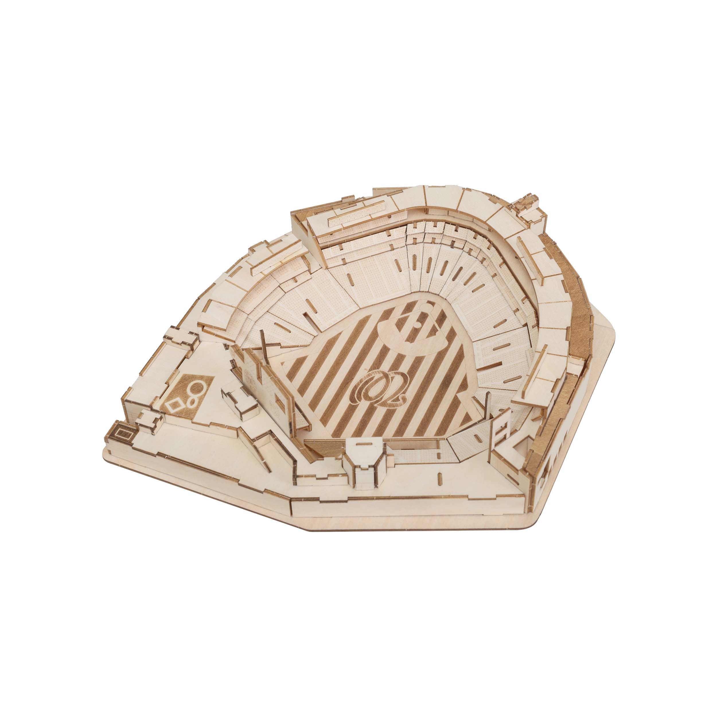 Atlanta Braves MLB 3D Wood Model PZLZ Stadium - Truist Park