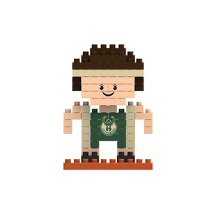 Milwaukee Bucks NBA BRXLZ Mini Player