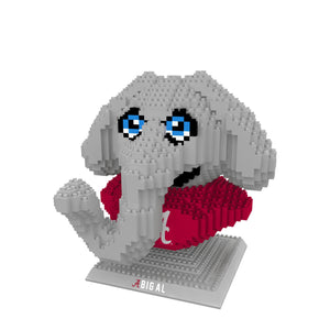 Alabama Crimson Tide NCAA BRXLZ Big Al Mascot Bust Puzzle Set