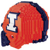 Illinois Fighting Illini NCAA BRXLZ Mini Helmet