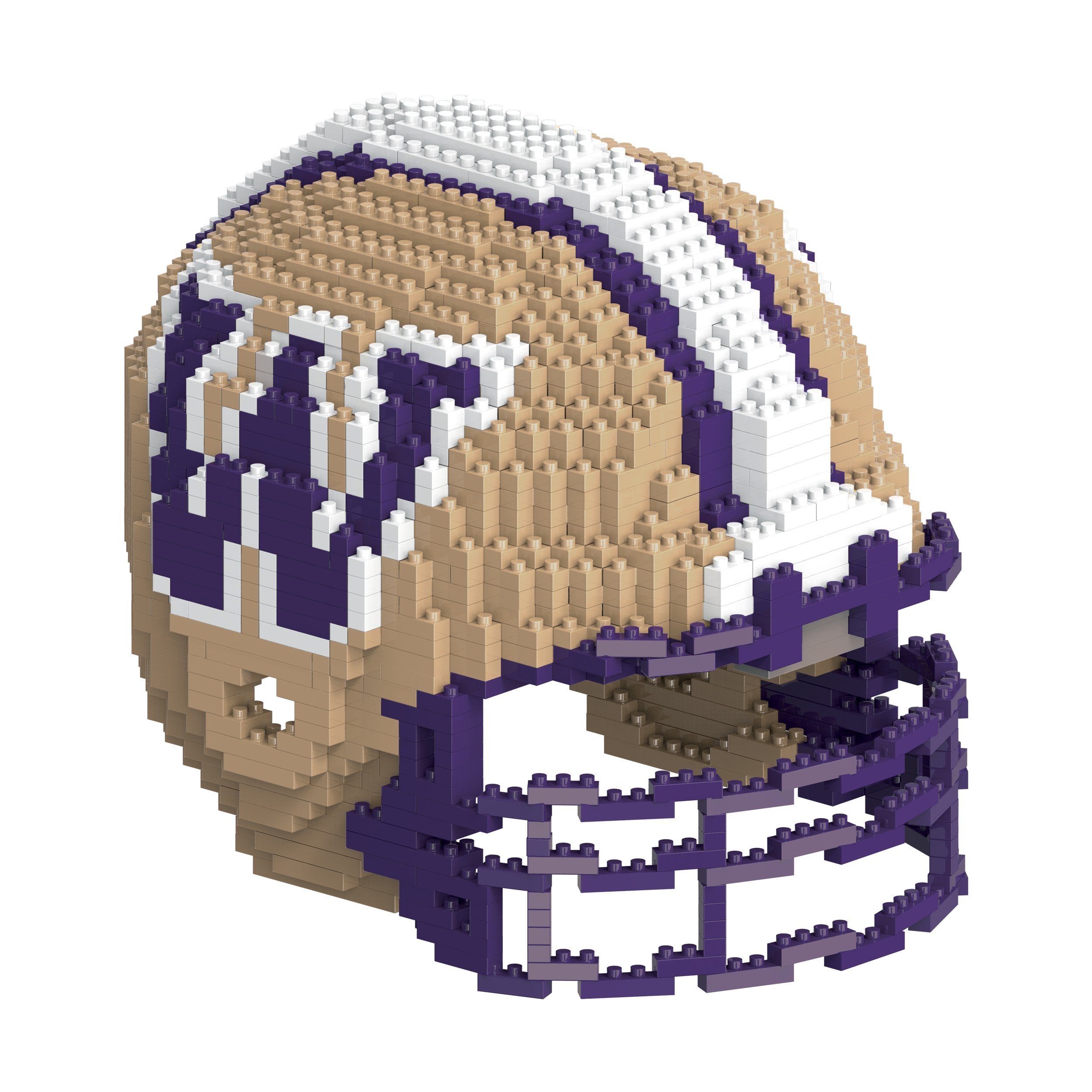 NCAA 3D Brxlz Helmet Puzzle Building Blocks Set - Pick Your Team!