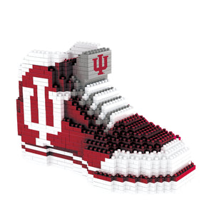 Indiana Hoosiers NCAA 3D Brxlz Sneaker Puzzle Building Blocks Set