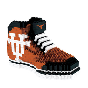 Texas Longhorns NCAA 3D Brxlz Sneaker Puzzle Building Blocks Set