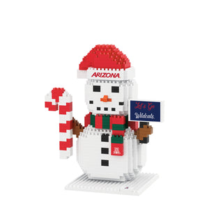 Arizona Wildcats NCAA BRXLZ Snowman