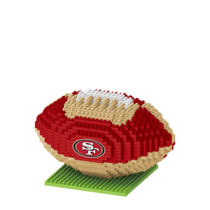 NFL San Francisco 49ers Helmet Shaped BRXLZ 3-D Puzzle 1378 Pieces – All  Sports-N-Jerseys