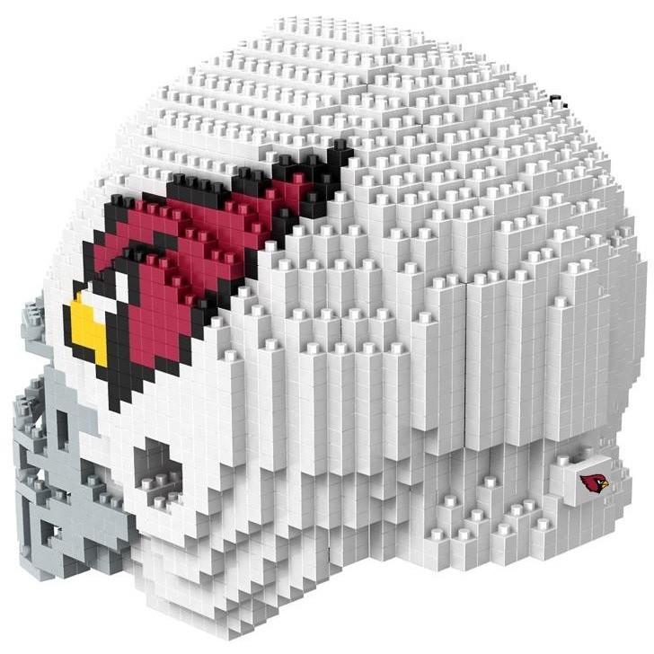 Arizona Cardinals NFL 3D BRXLZ Puzzle Helmet Set