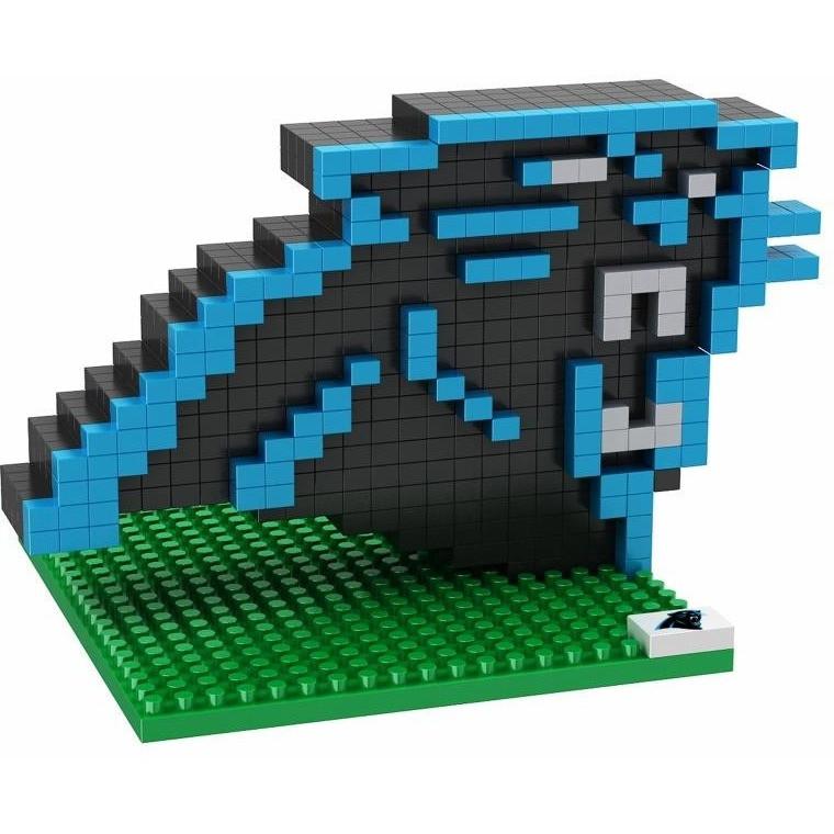 Carolina Panthers NFL 3D BRXLZ Puzzle Team Logo