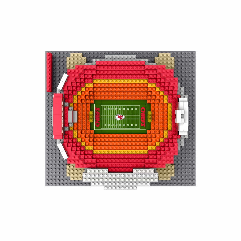 An Arrowhead Stadium i made that is made out of tiny lego peices