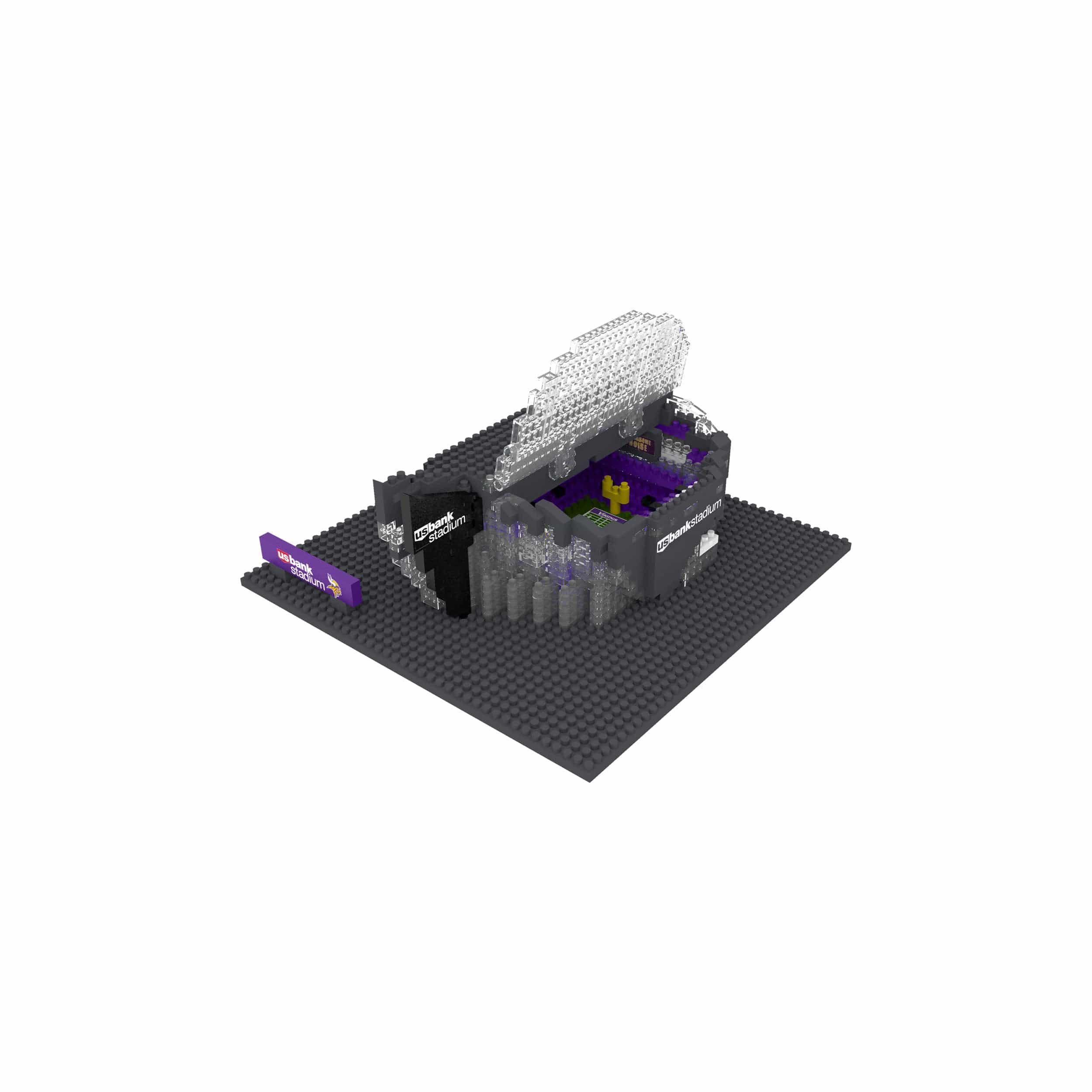 Minnesota Vikings NFL 3D BRXLZ Stadium - U.S. Bank Stadium