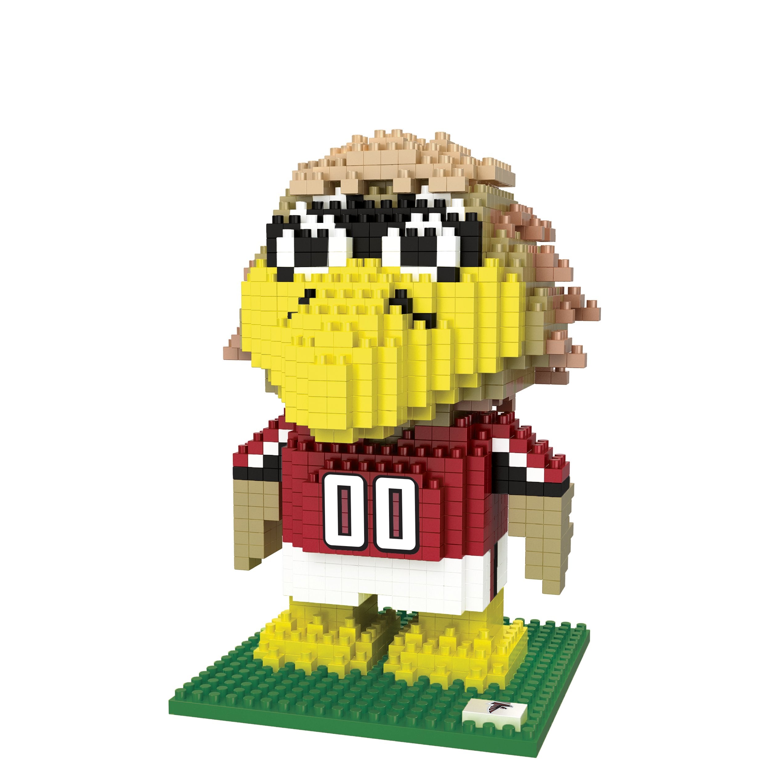 Atlanta Falcons NFL 3D BRXLZ Mascot Puzzle Building Blocks Set