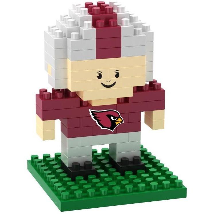 Arizona Cardinals NFL 3D BRXLZ Puzzle Player Set