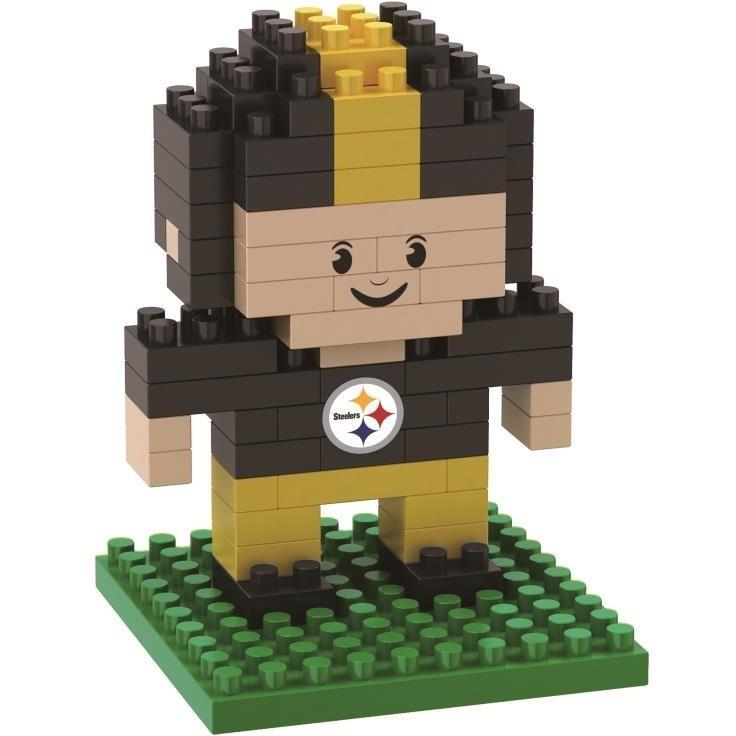 Pittsburgh Steelers NFL 3D BRXLZ Puzzle Player Set