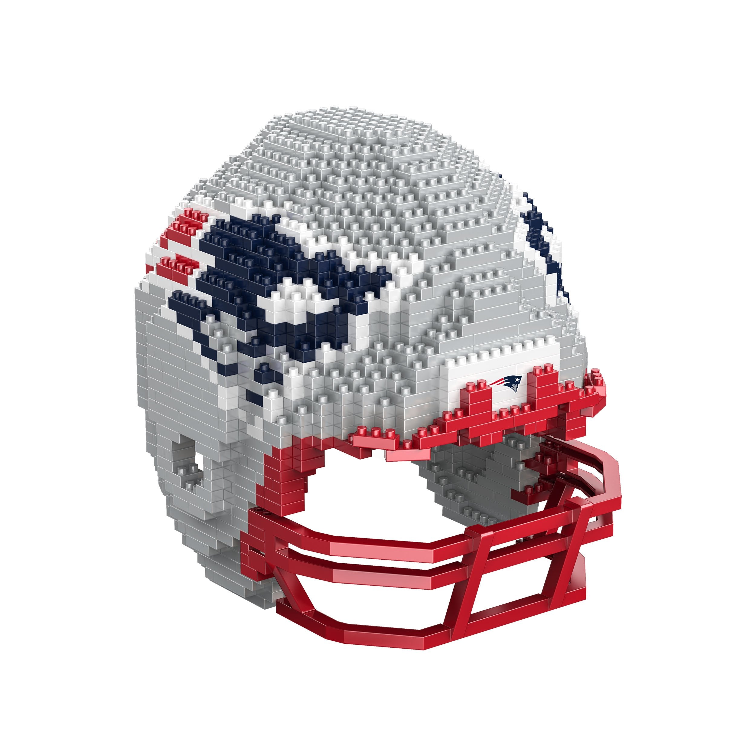 Kansas City Chiefs NFL 3D BRXLZ Puzzle Replica Mini Helmet Set