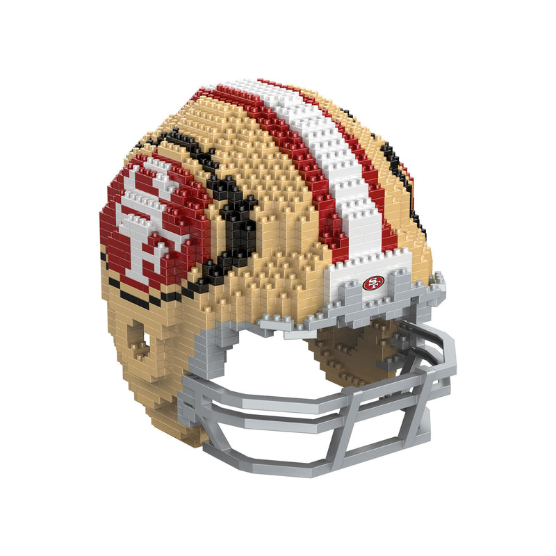 San Francisco 49ers NFL Replica BRXLZ Mini Helmet San Francisco 49ers NFL Replica BRXLZ Mini Helmet