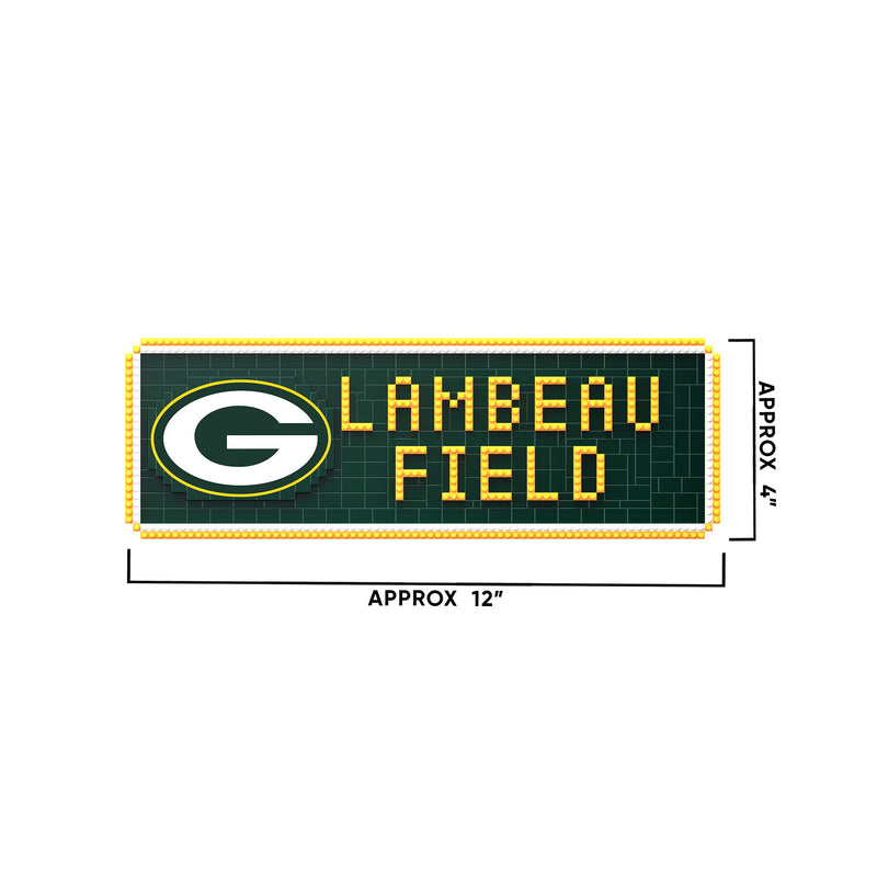 Green Bay Packers Lambeau Field BRXLZ Stadium