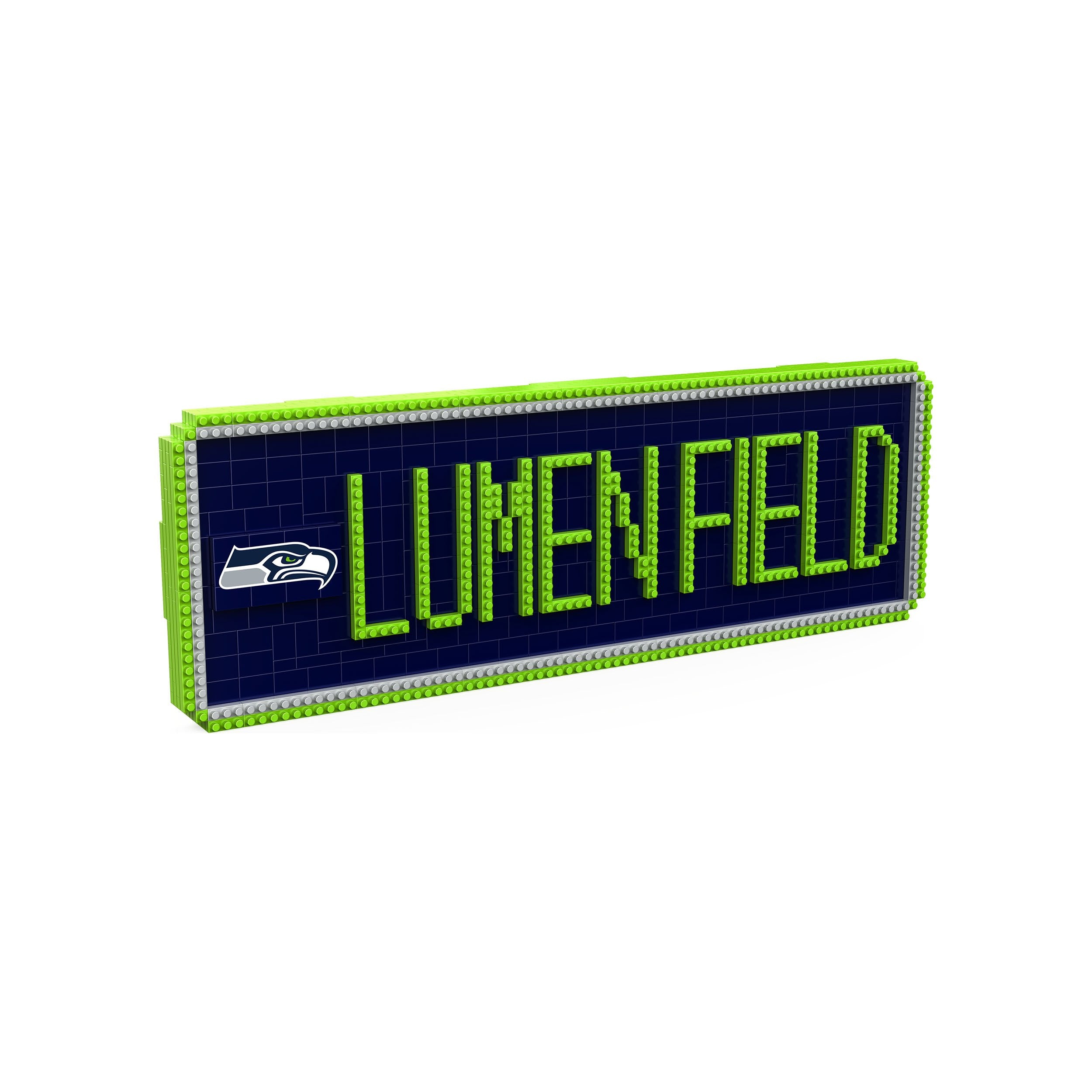 SEATTLE SEAHAWKS LUMEN FIELD BRXLZ STADIUM